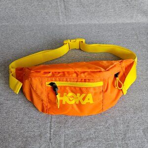 Hoka Fanny Waist Pack Orange Adjustable Running Walking Hiking Travel